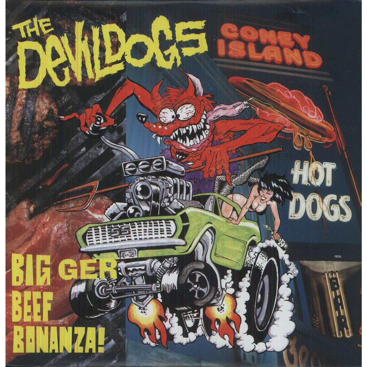 The Devil Dogs BIGGER BEEF BONANZA Vinyl Record