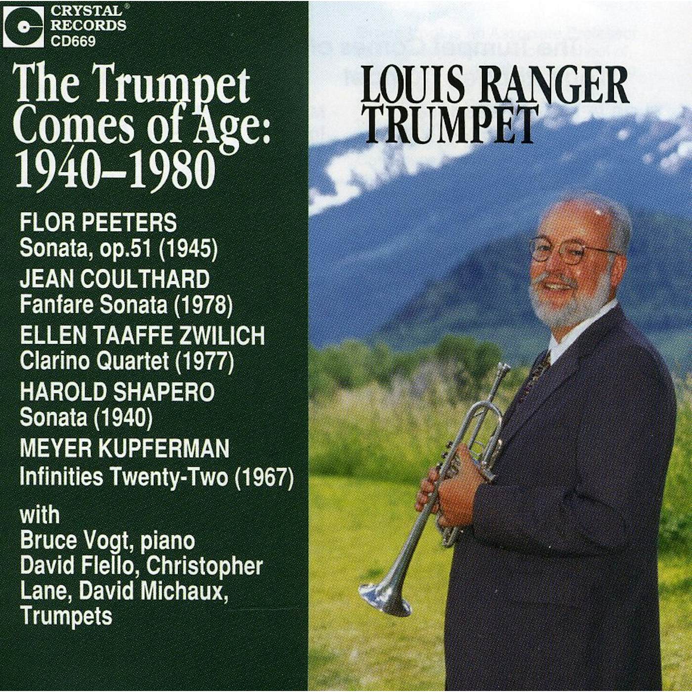 Ranger TRUMPET COMES OF AGE CD