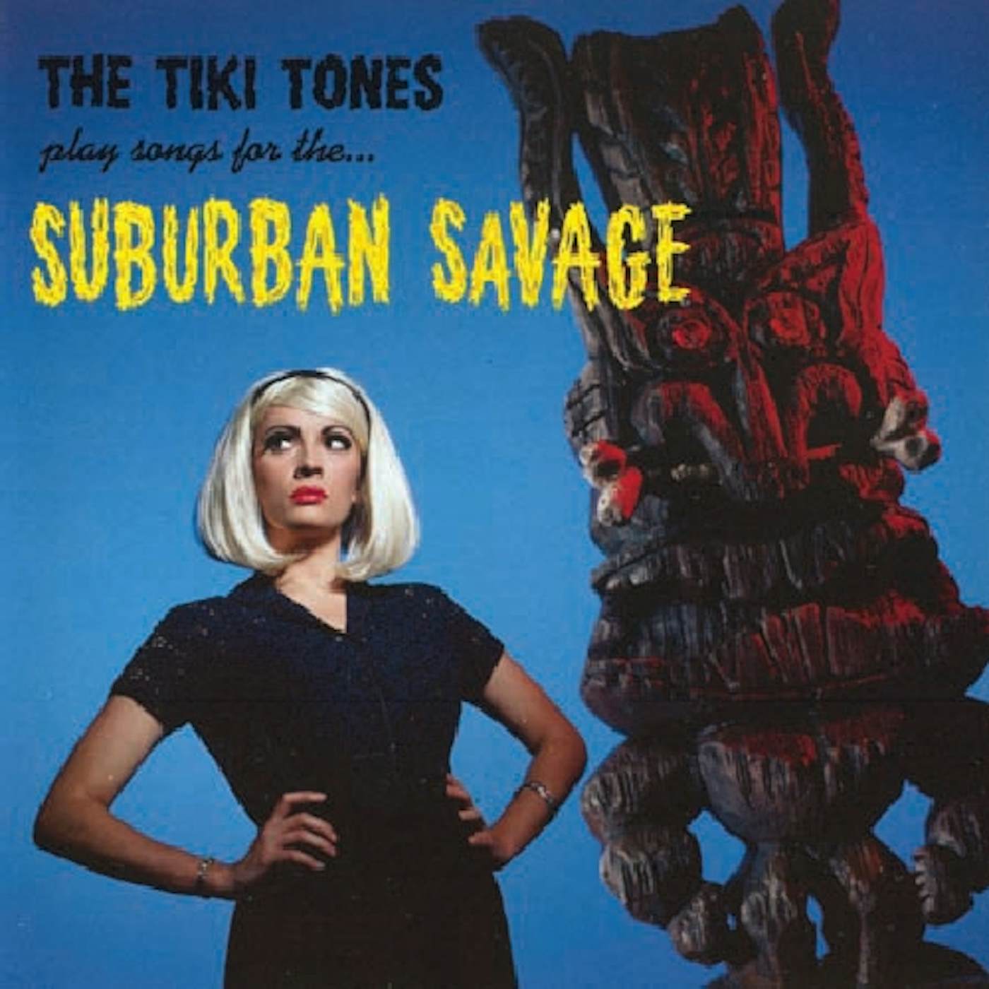 The Tiki Tones SUBURBAN SAVAGES Vinyl Record