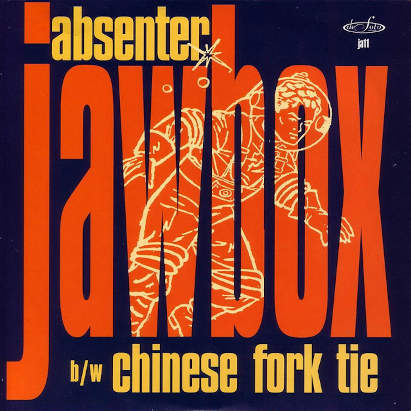 Jawbox ABSENTER / CHINESE FORKTIE Vinyl Record