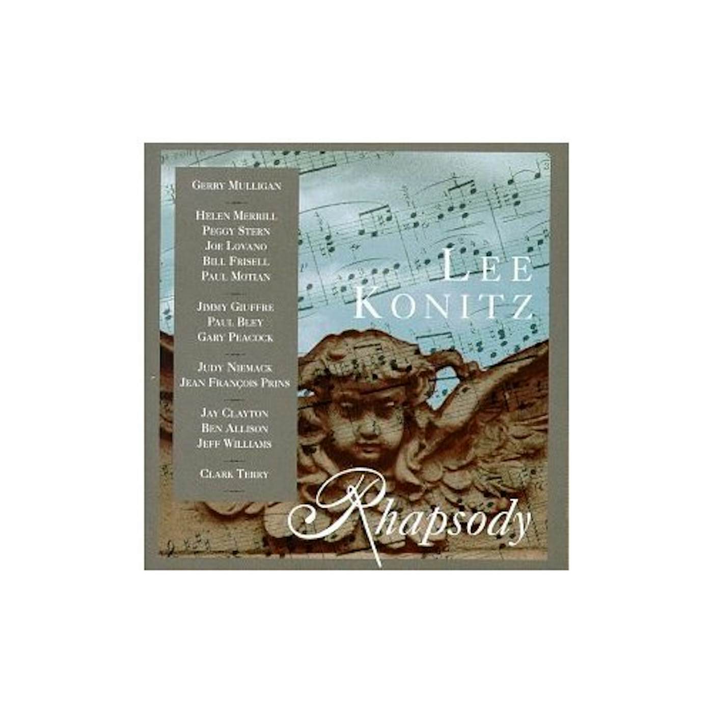 Lee Konitz RHAPSODY CD