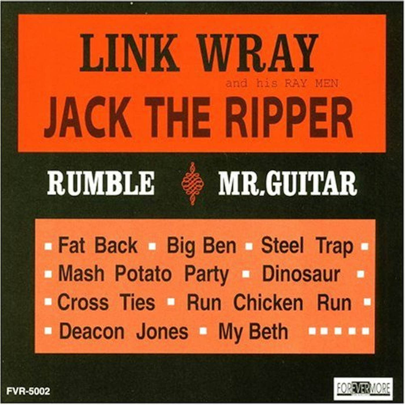 Link Wray JACK THE RIPPER CD
