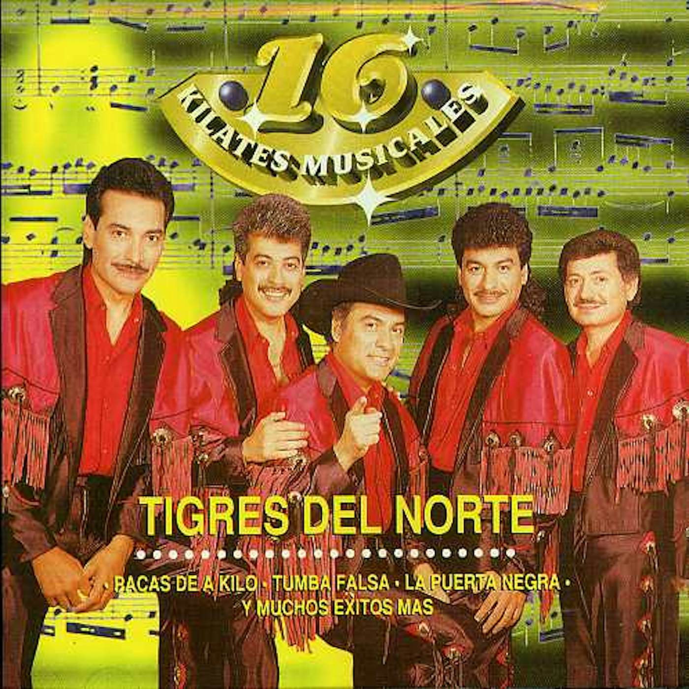 Los Tigres Del Norte 16 KILATES MUSICALES CD