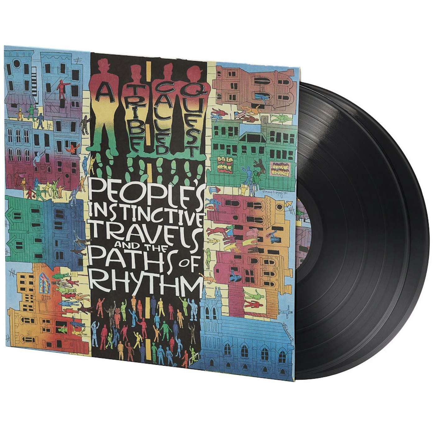A Tribe Called Quest PEOPLE'S INSTINCTIVE TRAVELS & PATH OF RHYTHM Vinyl Record