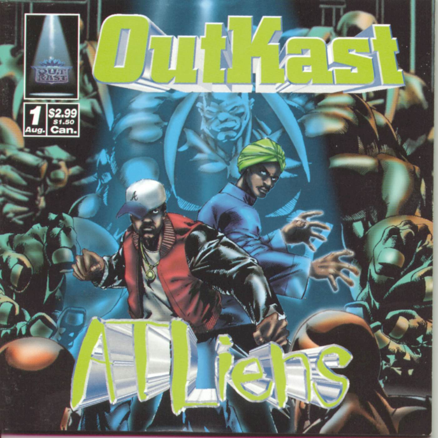 OutKast Atliens Album Cover T-Shirt White