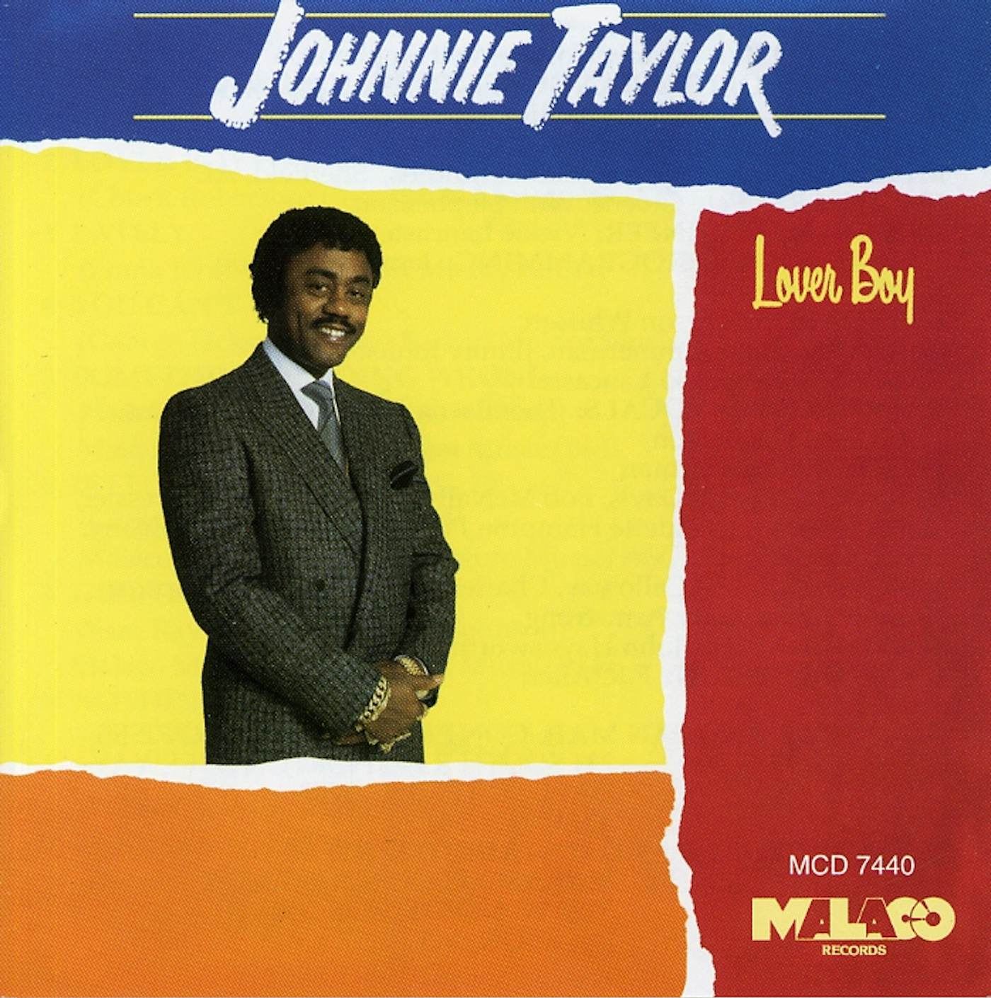 Johnnie Taylor LOVERBOY CD