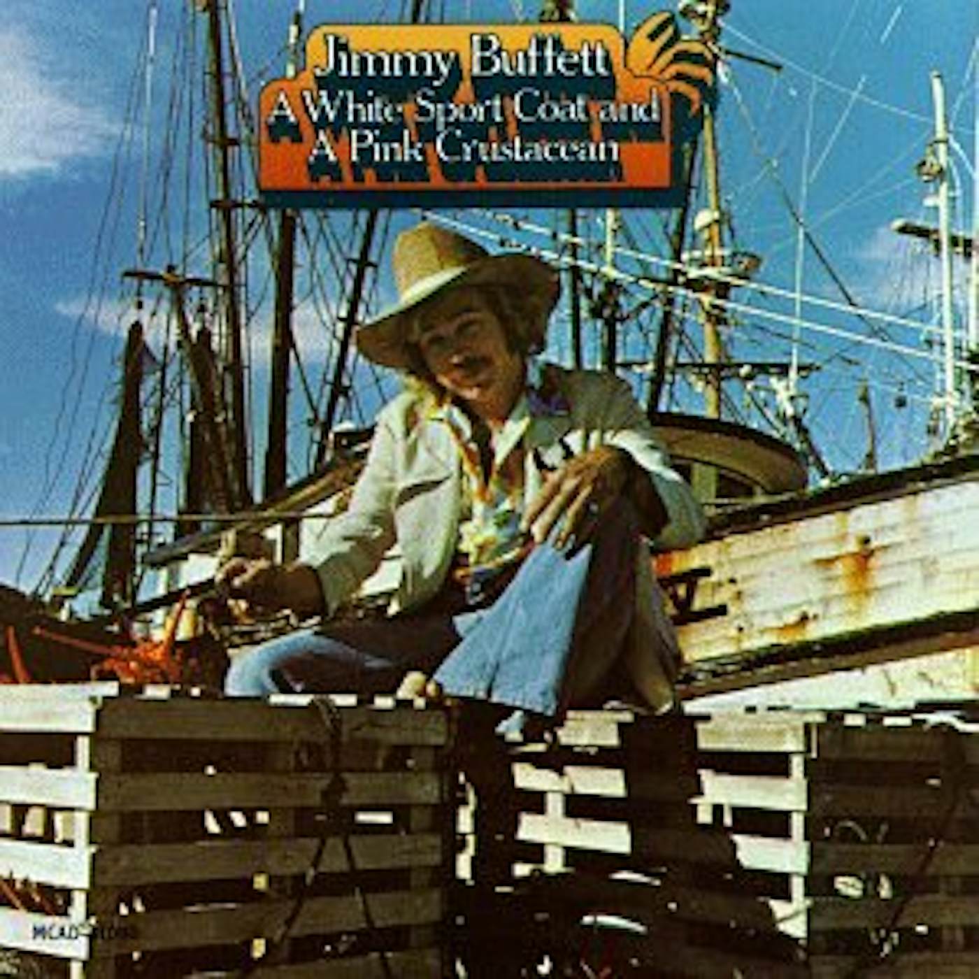 Jimmy Buffett WHITE SPORT COAT & PINK CRUSTACEAN CD