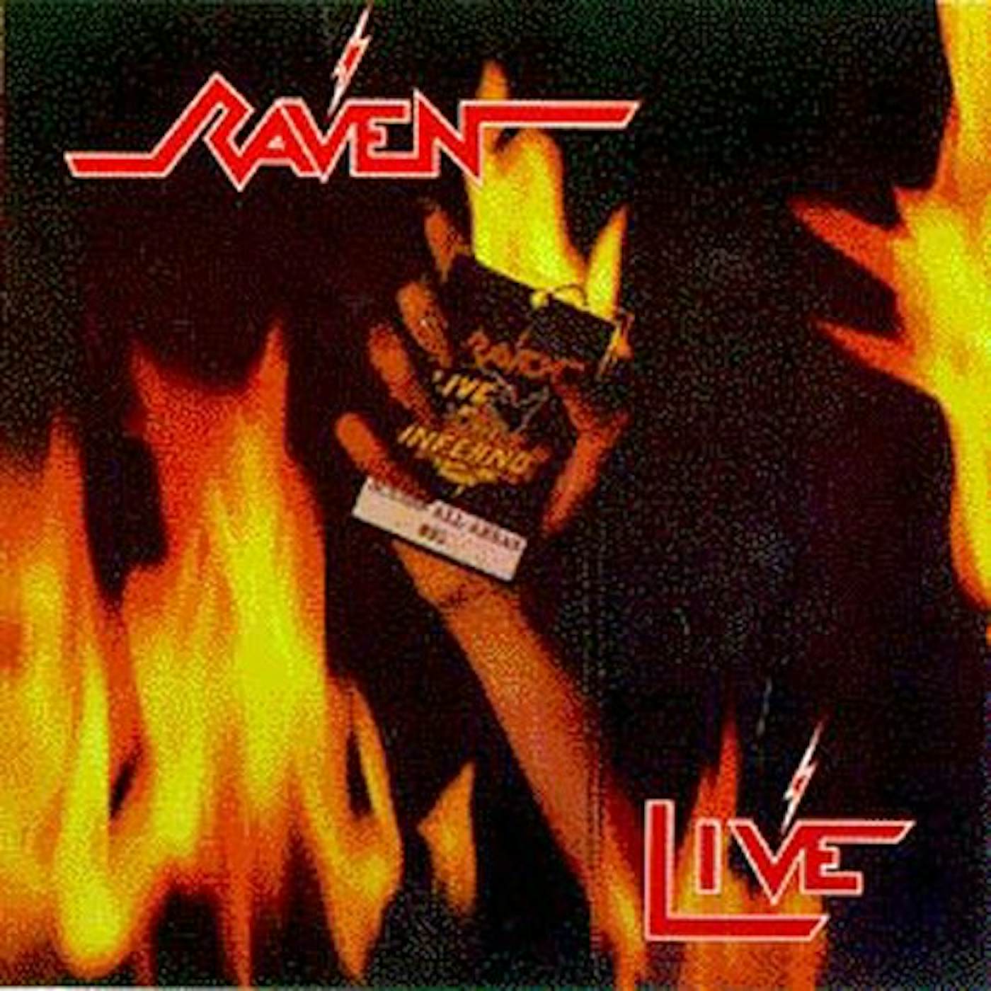 Raven LIVE AT THE INFERNO CD