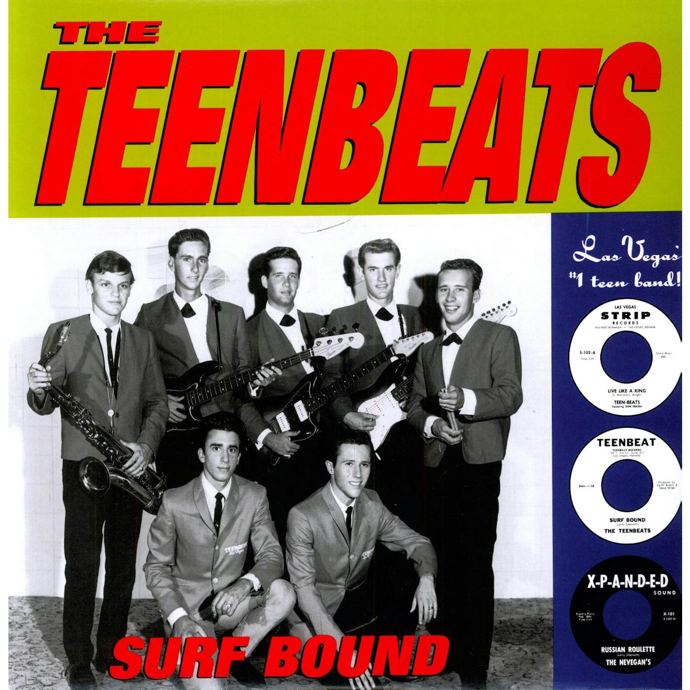 The Teenbeats SURF BOUND Vinyl Record