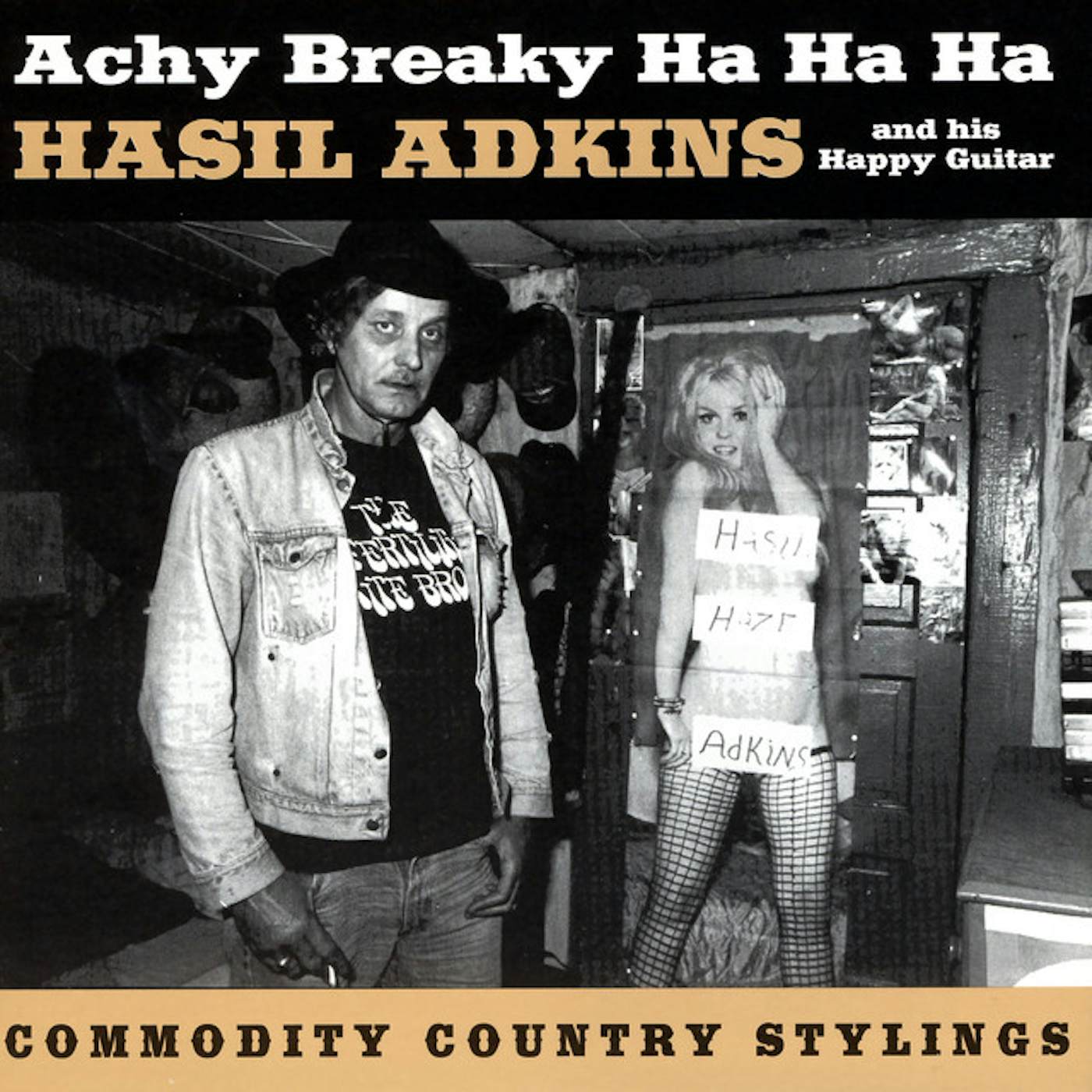 Hasil Adkins Achy Breaky Ha Ha Ha Vinyl Record