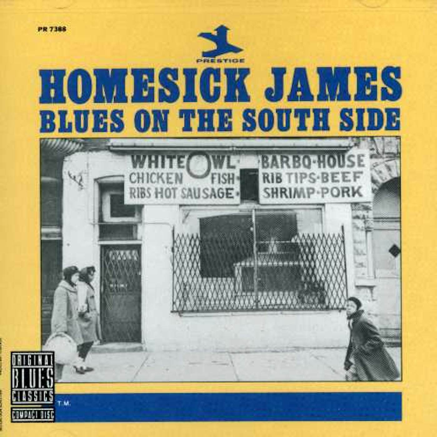 Homesick James BLUES ON THE SOUTHSIDE CD