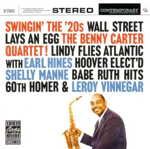 Benny Carter SWINGIN THE 20'S CD