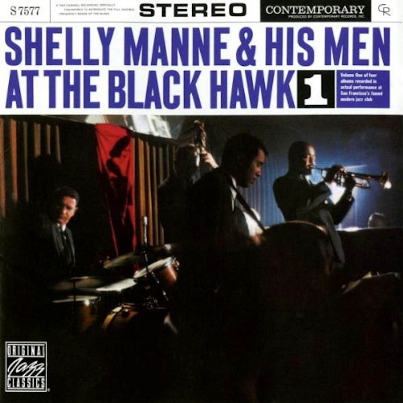 Shelly Manne & His Men LIVE AT THE BLACK HAWK 1 CD