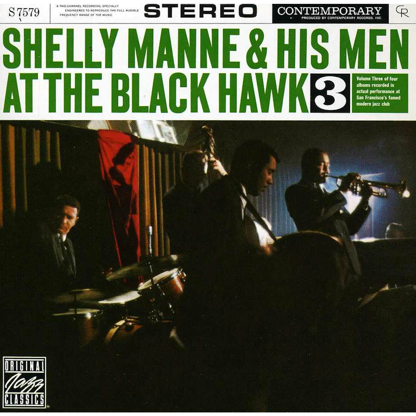 Shelly Manne & His Men LIVE AT THE BLACK HAWK 3 CD
