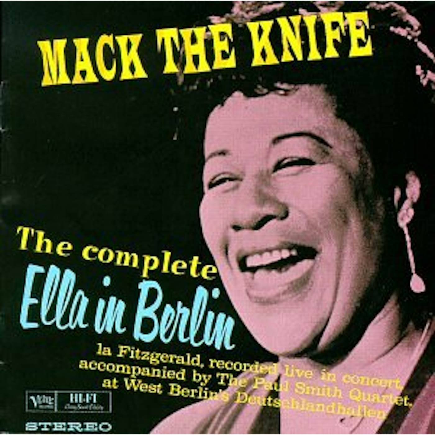 Ella Fitzgerald MACK THE KNIFE: COMPLETE BERLIN CONCERT CD