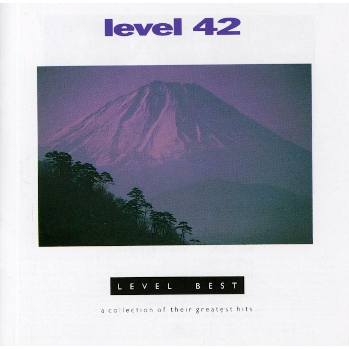 Level 42 LEVEL BEST CD