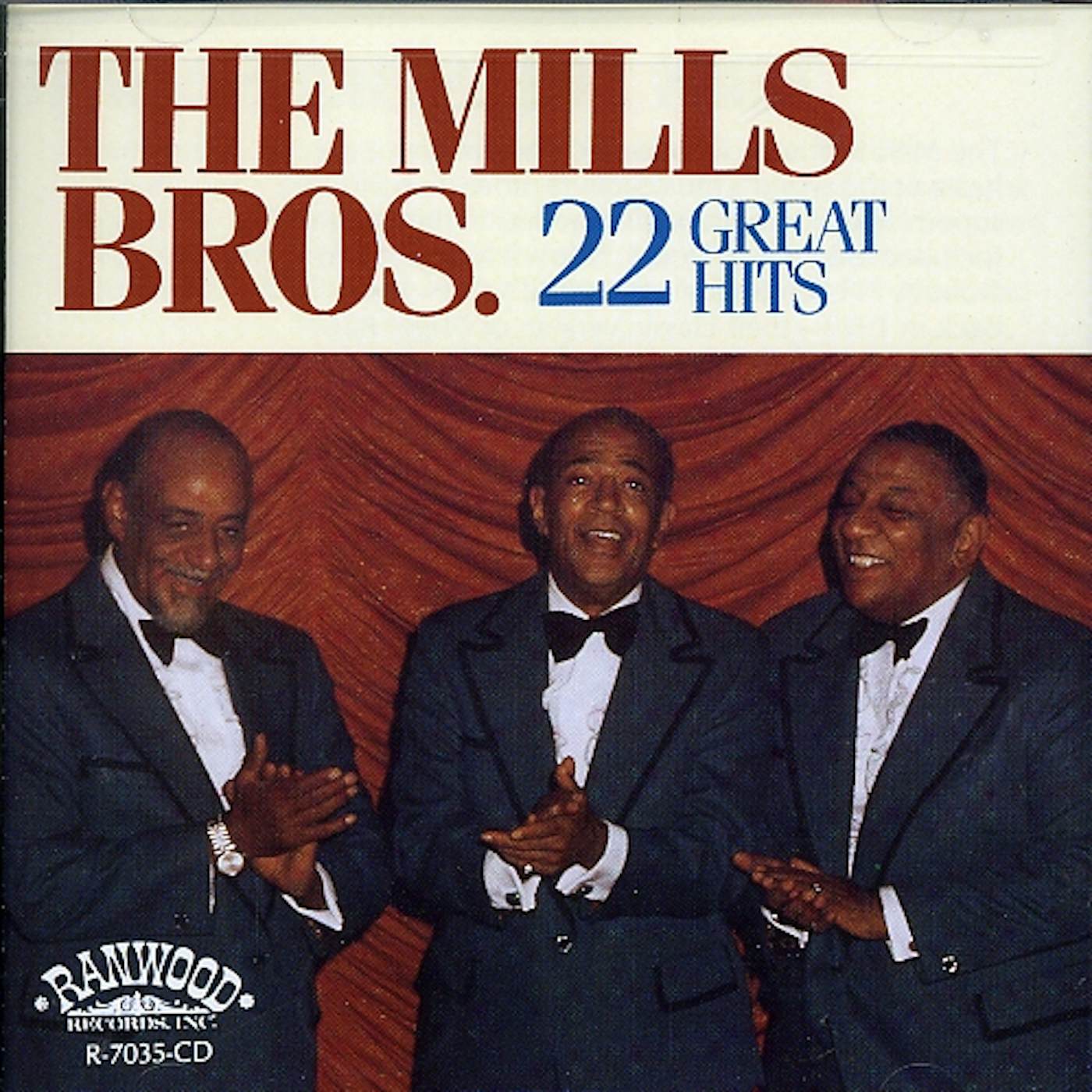 The Mills Brothers 22 GREAT HITS CD