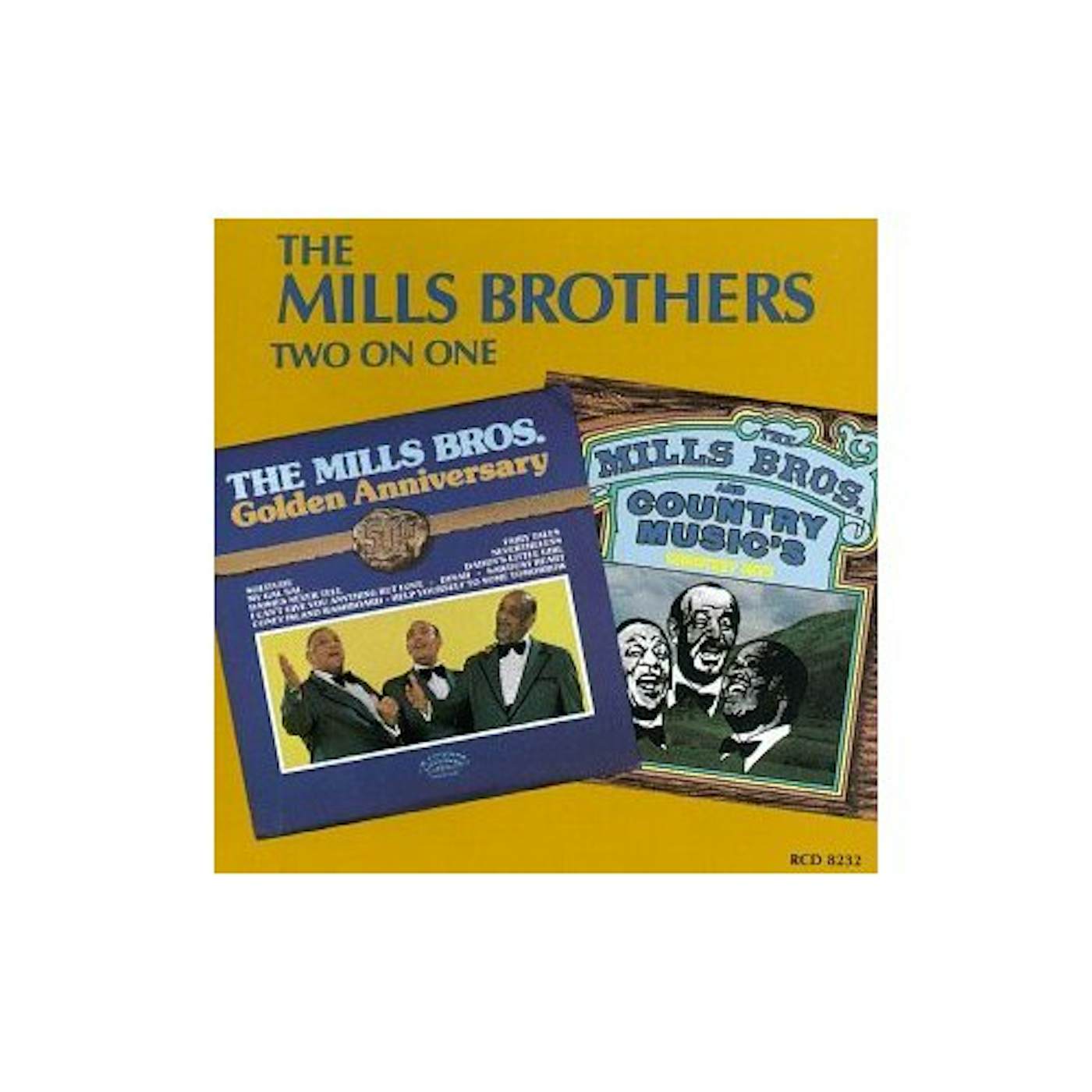 The Mills Brothers 2-ON-1 CD
