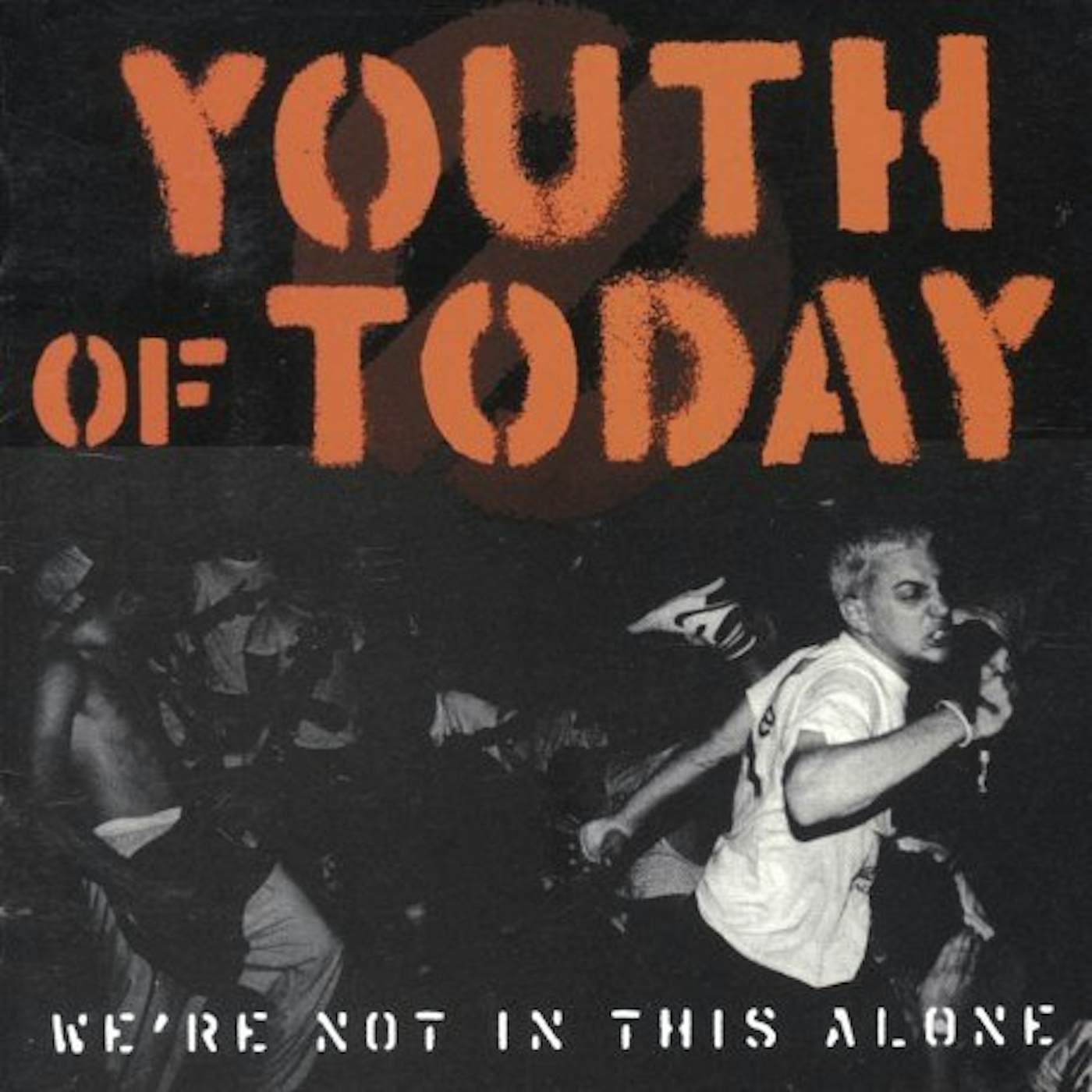 Youth Of Today WE'RE NOT IN THIS ALONE CD