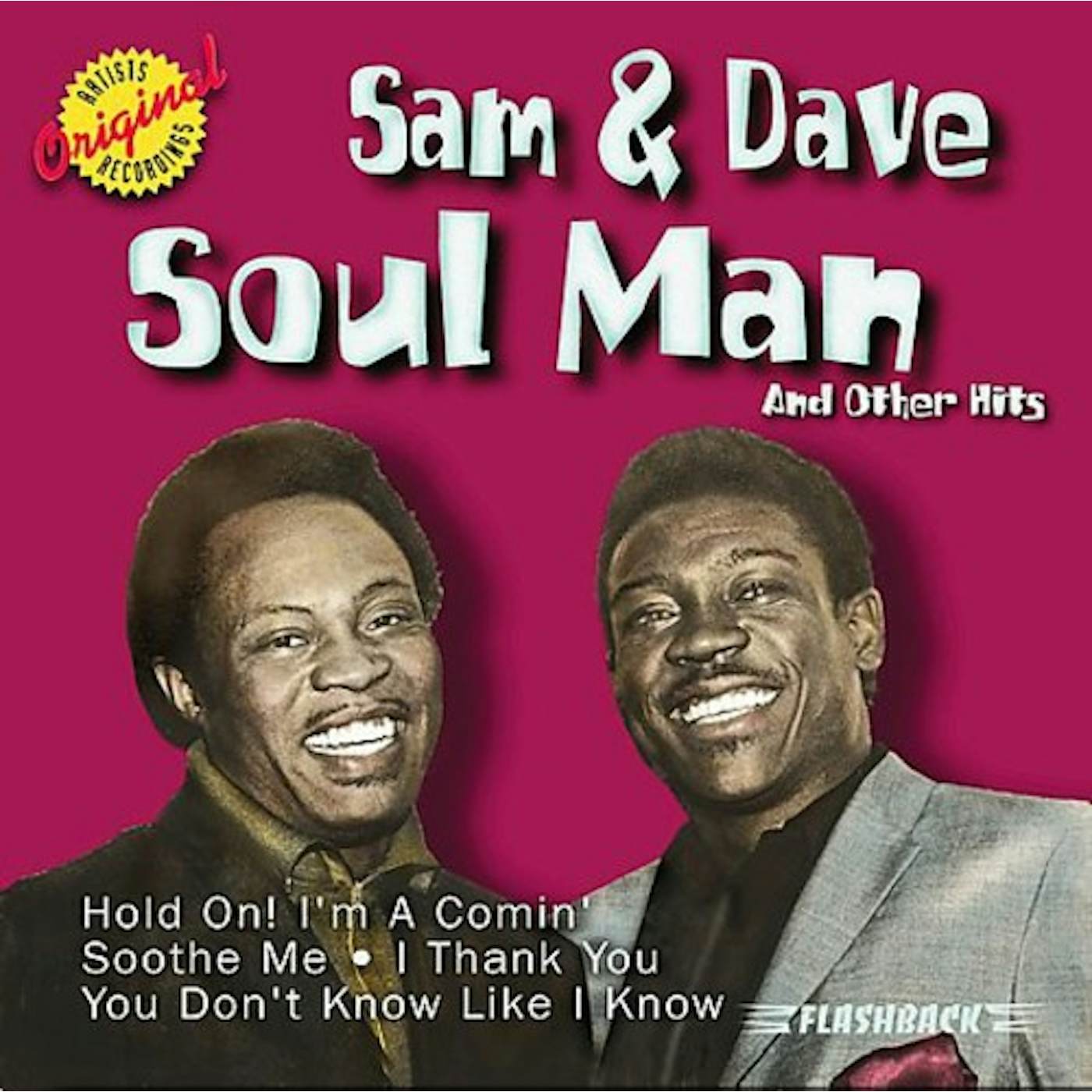 Sam & Dave SOUL MAN & OTHER HITS CD