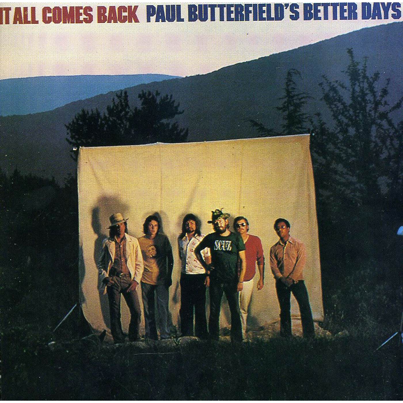 Paul Butterfield IT ALL COMES BACK CD