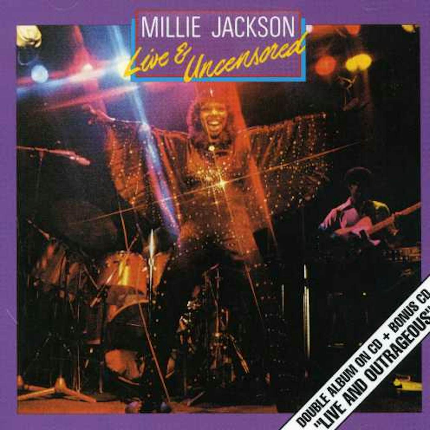 Millie Jackson LIVE & UNCENSORED / LIVE & OUTRAGEOUS CD