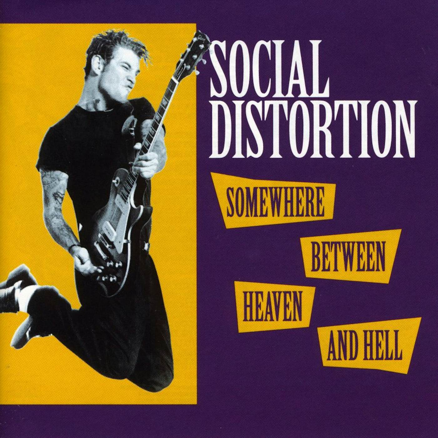 Social Distortion SOMEWHERE BETWEEN HEAVEN & HELL CD