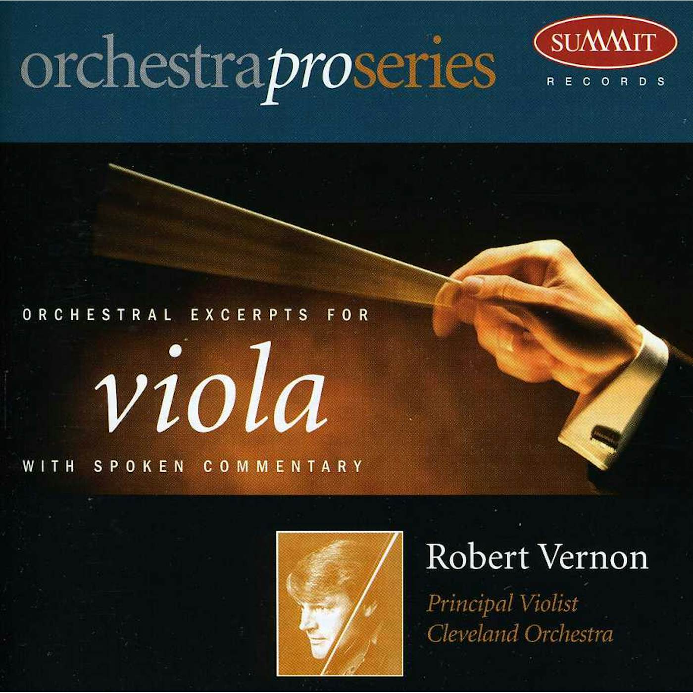 Robert Vernon ORCHESTRAL EXCERPTS FOR VIOLA CD