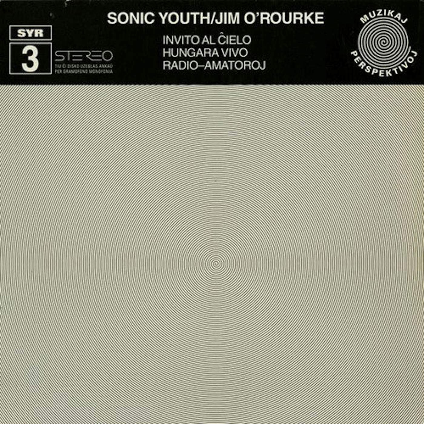 Jim Sonic Youth / O'Rourke INVITO AL CIELO Vinyl Record