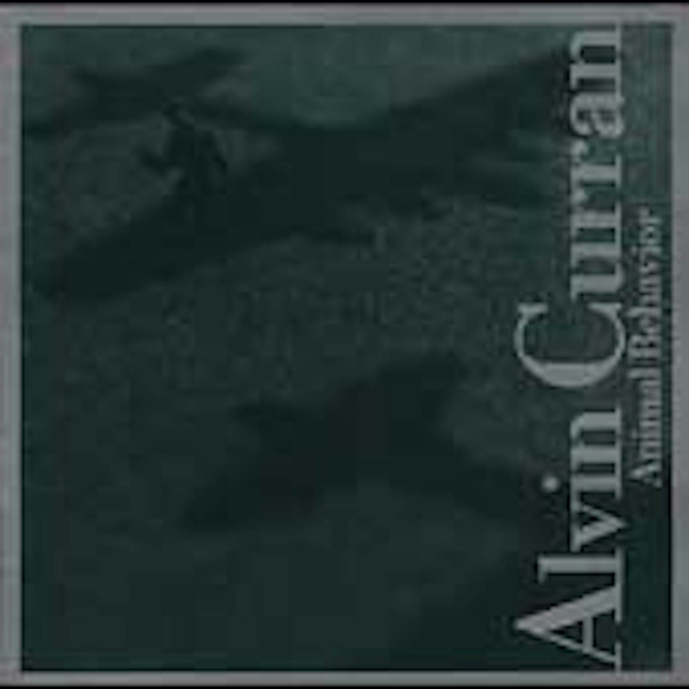 Alvin Curran ANIMAL BEHAVIOR CD