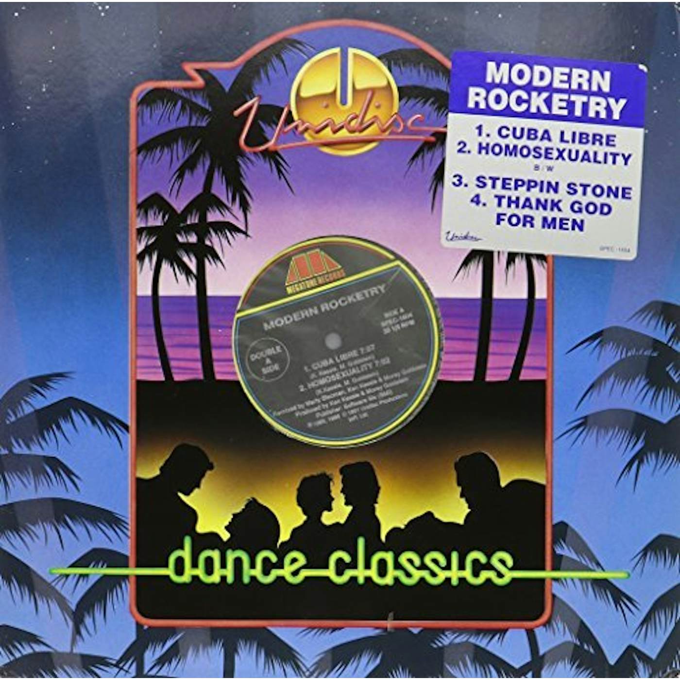 Modern Rocketry CUBA LIBRE / HOMOSEXUALITY Vinyl Record