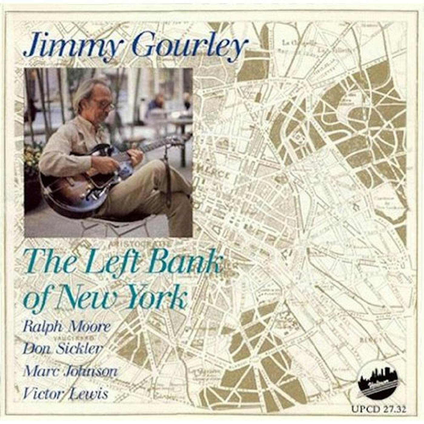 Jimmy Gourley LEFT BANK OF NEW YORK CD