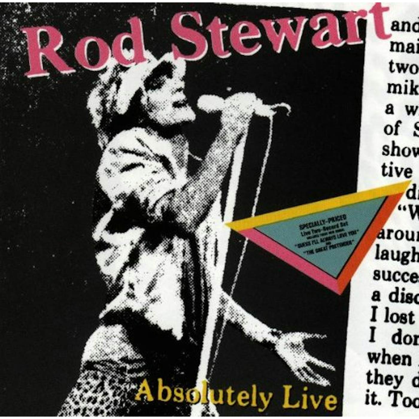 Rod Stewart ABSOLUTELY LIVE CD