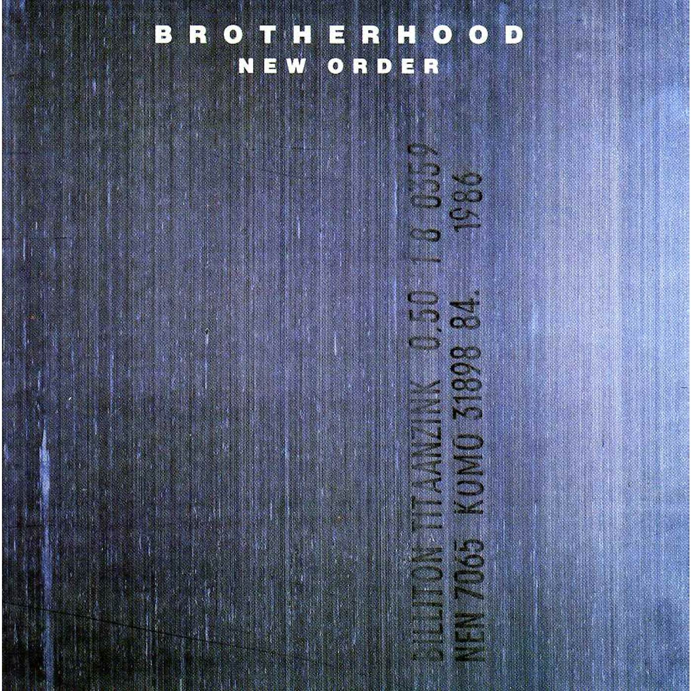 New Order BROTHERHOOD CD
