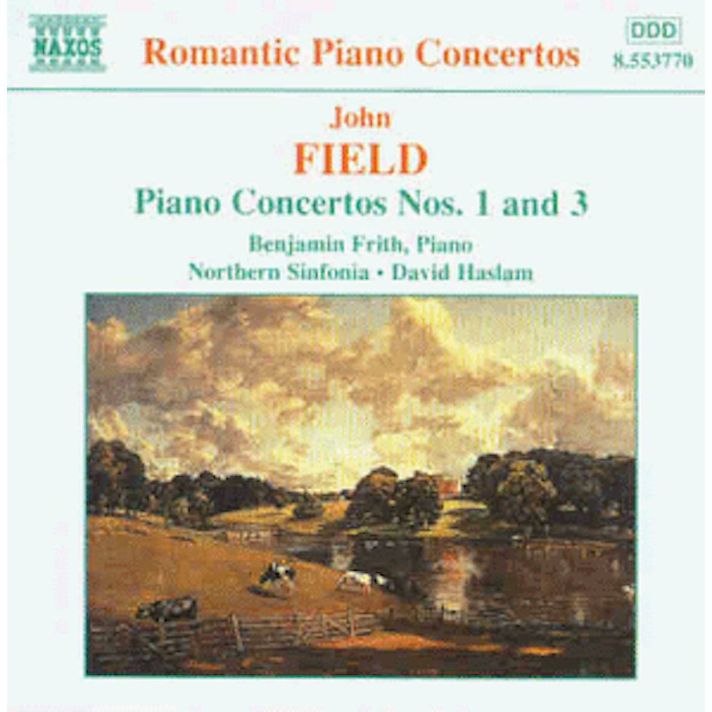 The Field PIANO CONCERTOS 1 & 3 IN E FLAT CD
