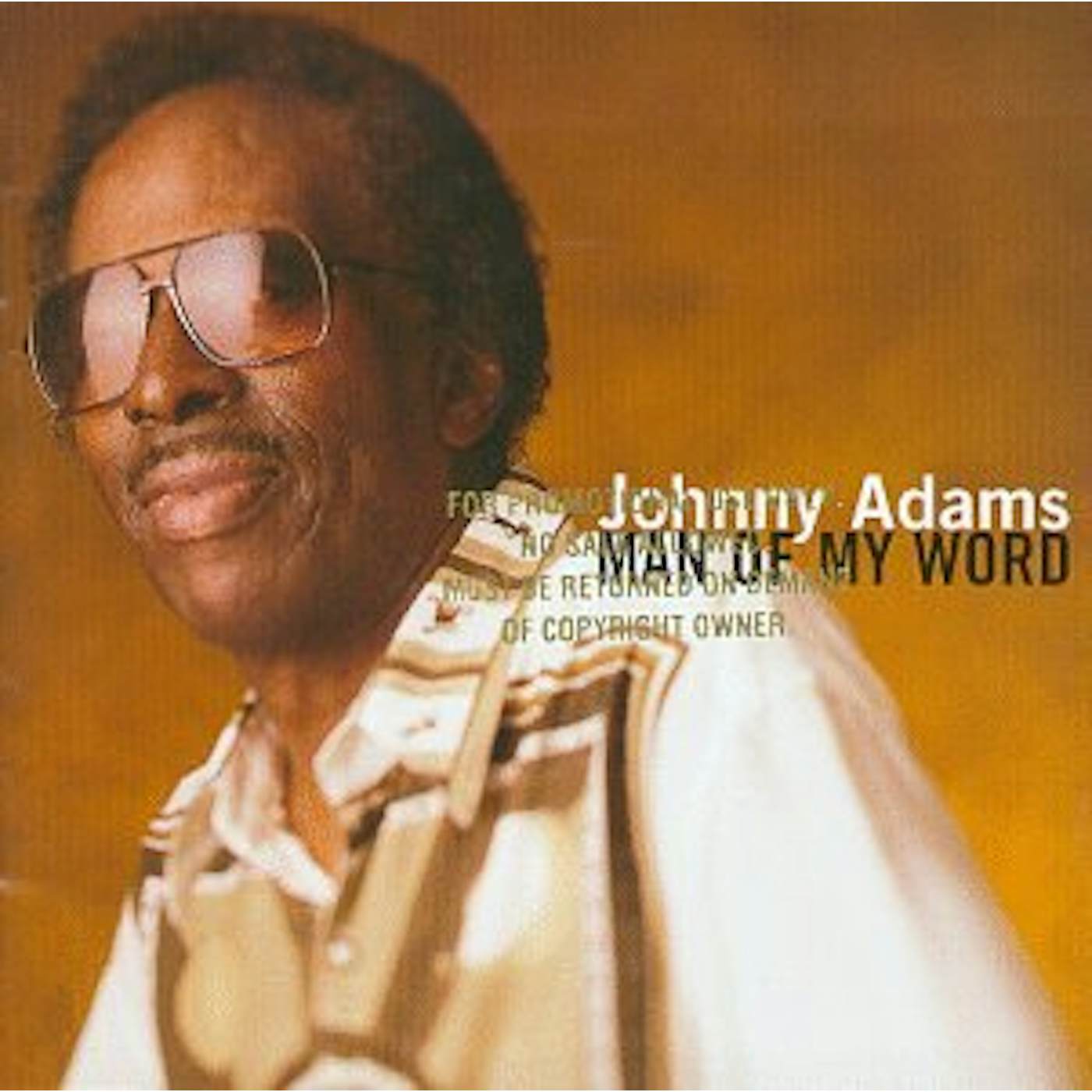 Johnny Adams MAN OF MY WORD CD