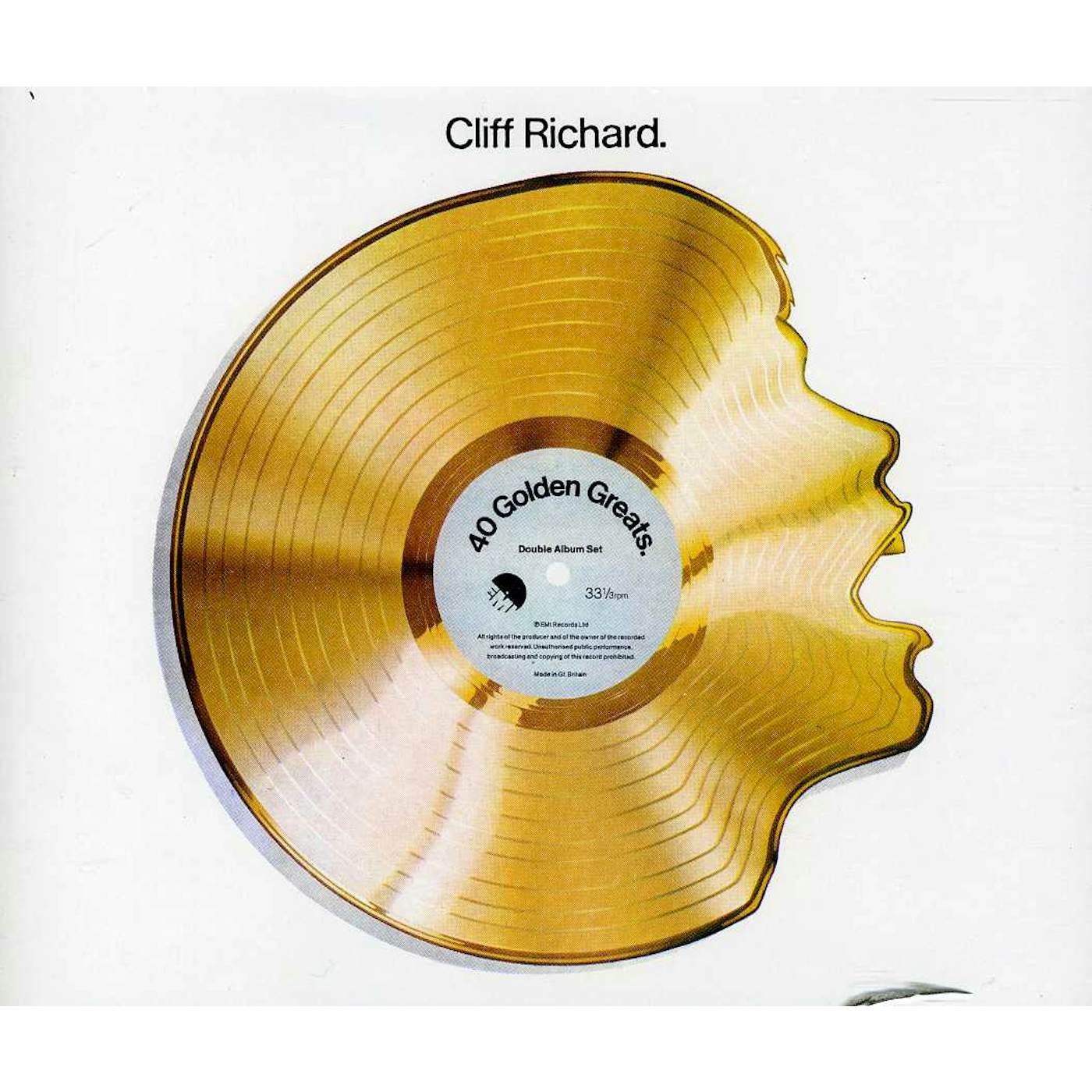 Cliff Richard 40 GOLDEN GREATS CD