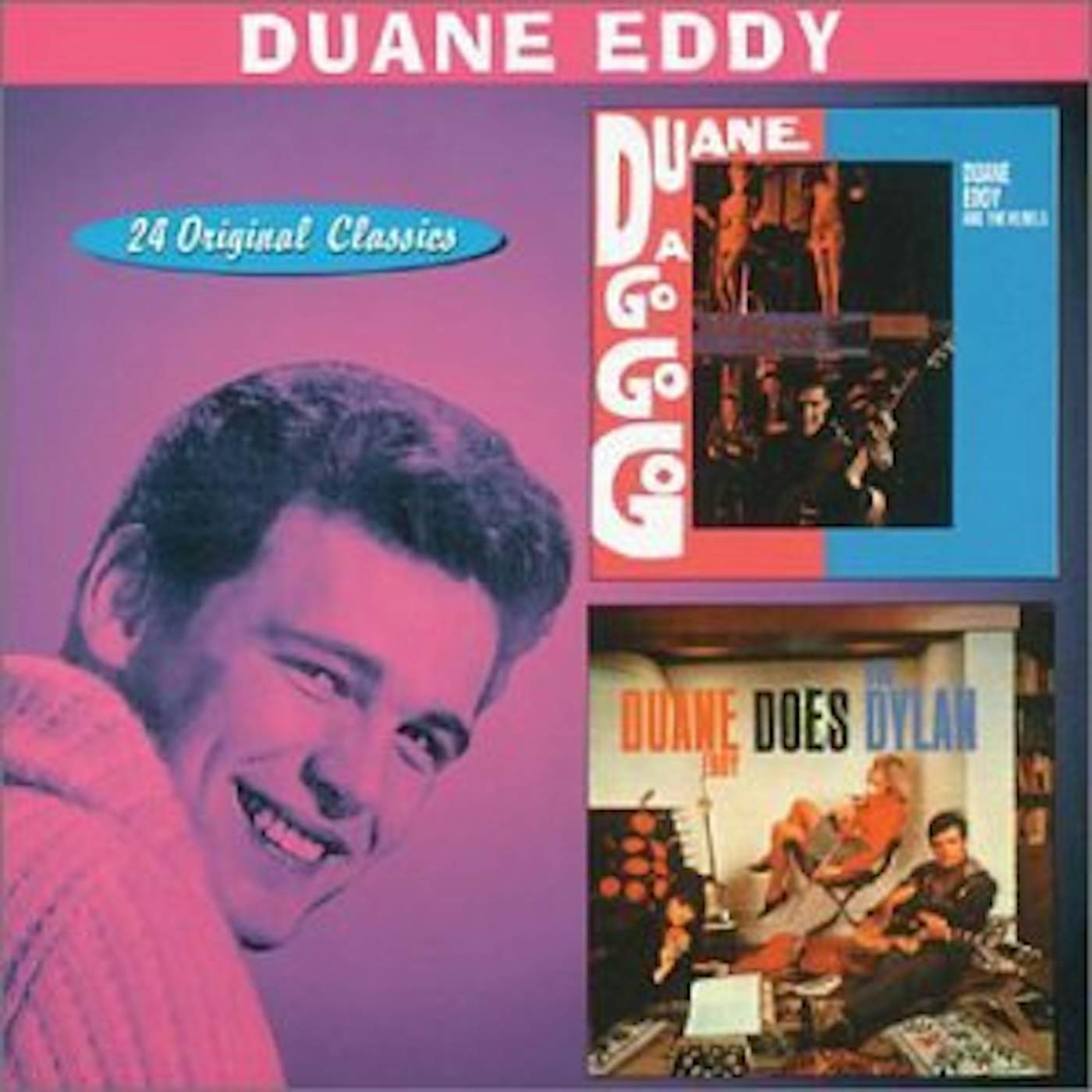 Eddy Duane DUANE A GO-GO / DOES BOB DYLAN CD