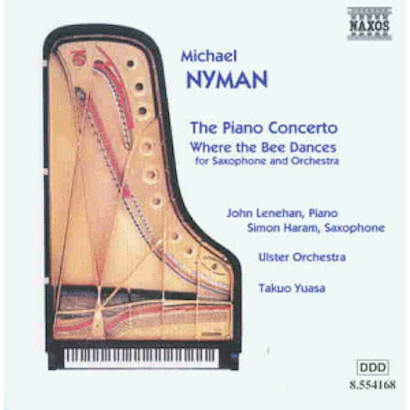 Michael Nyman PIANO CONCERTO / WHERE THE BEE DANCES CD