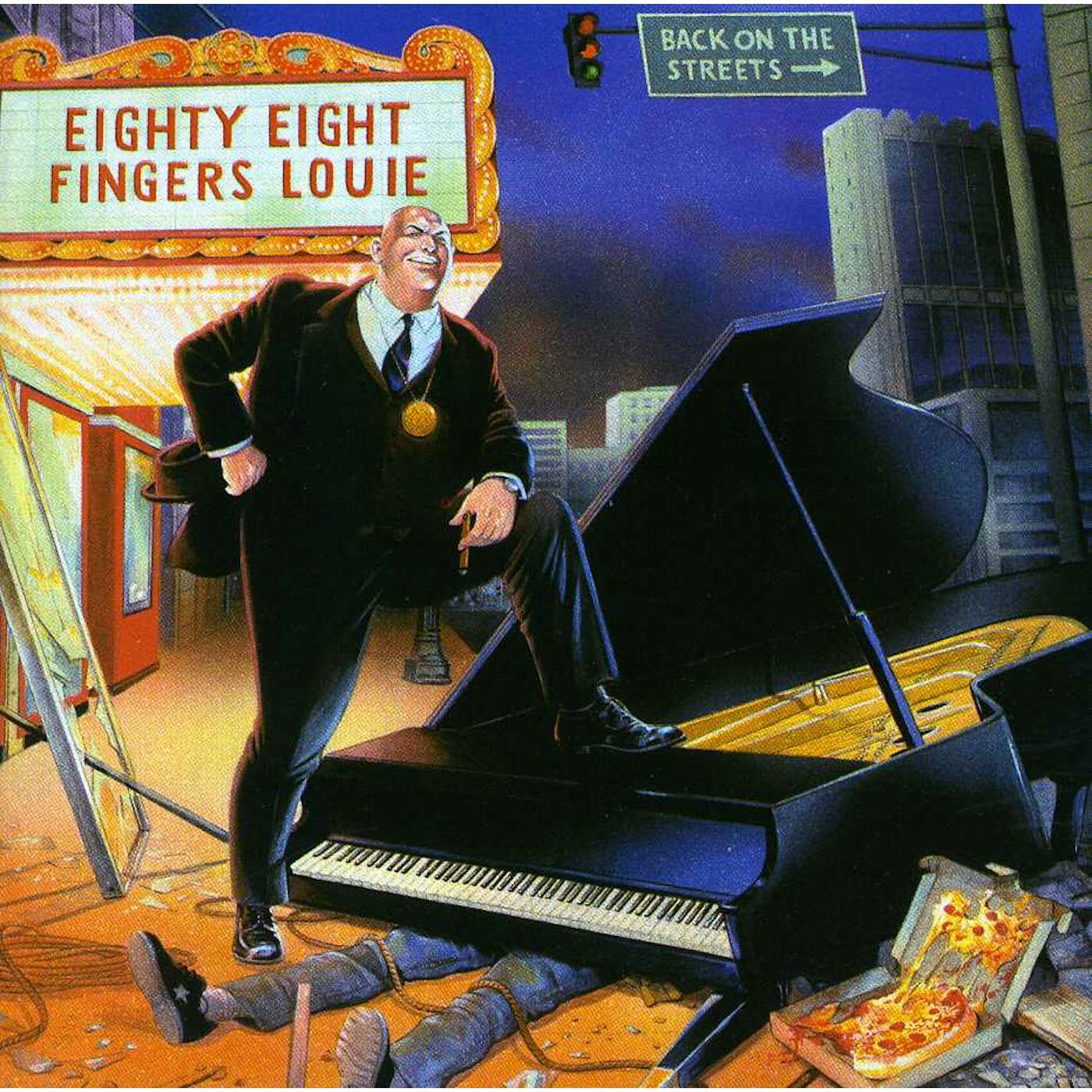 88 Fingers Louie BACK ON THE STREETS CD