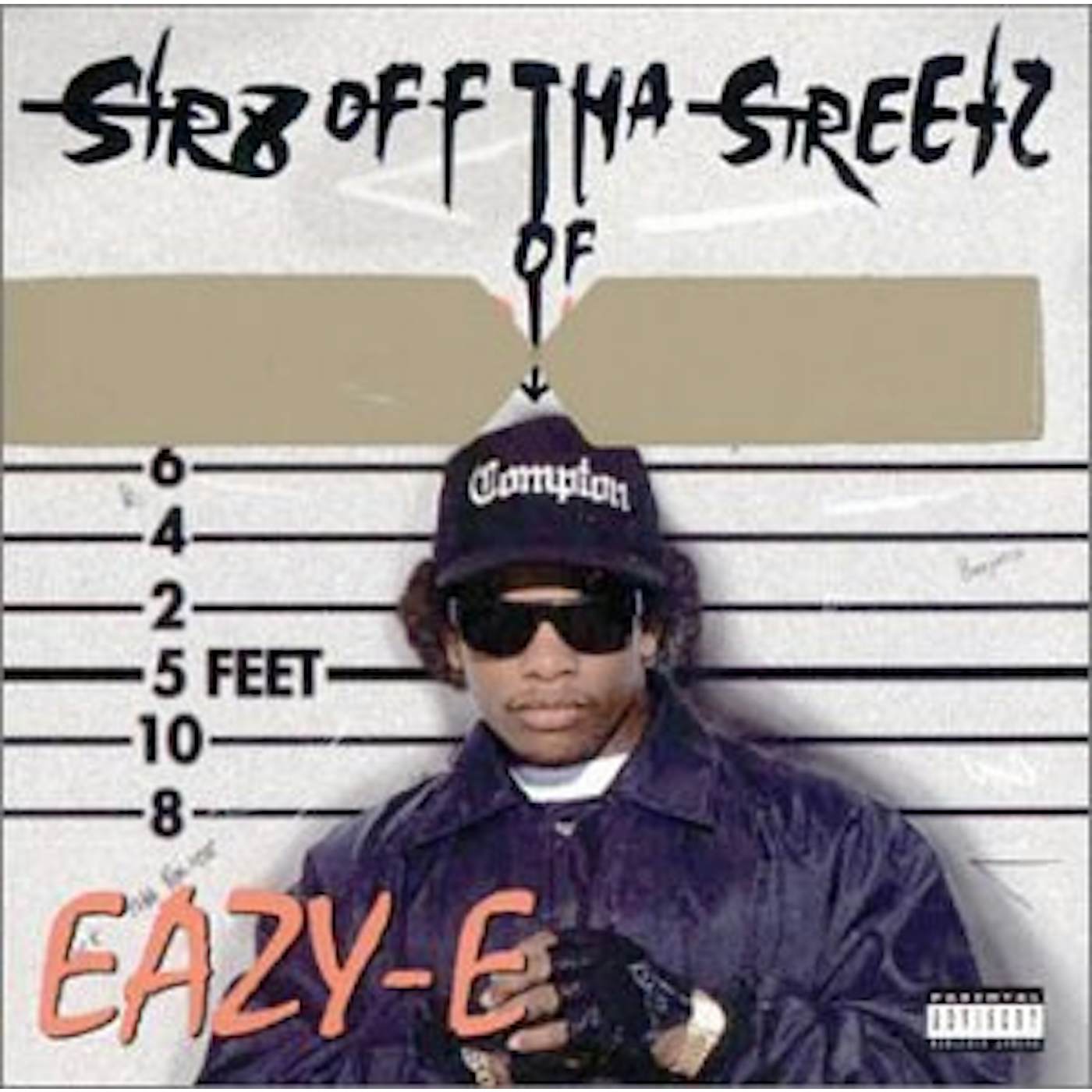 Eazy-E STR8 OFF THA STREETZ OF MUTHAPHUKKIN COMPTON CD
