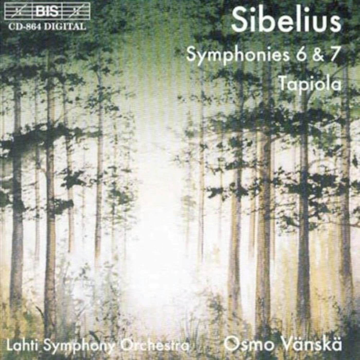 Sibelius SYM 6 7 TAPIOLA CD