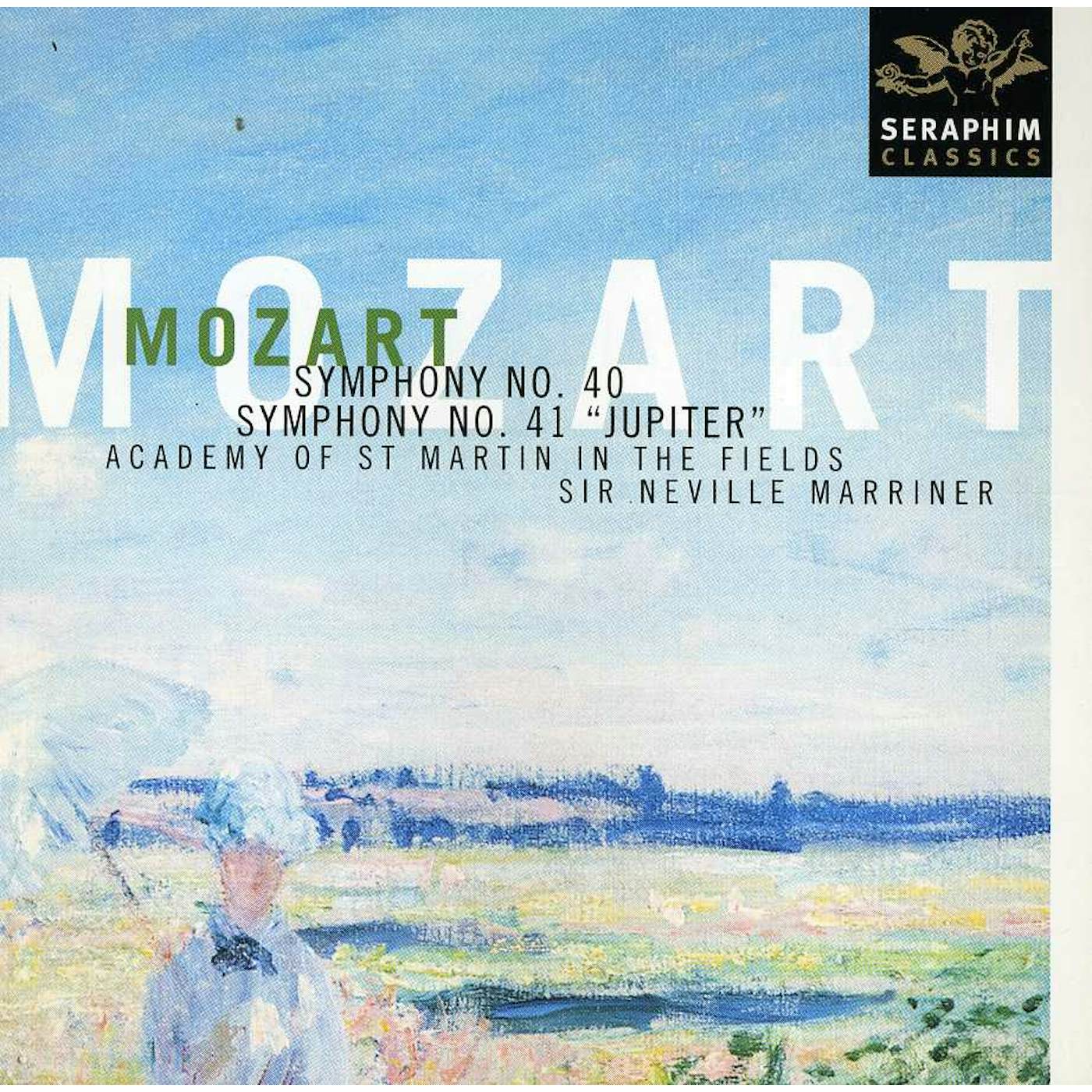 Mozart / Brendel / Marriner / Academy of St. Martin-in-the-Fields  SYMPHONY 40 & 41 CD