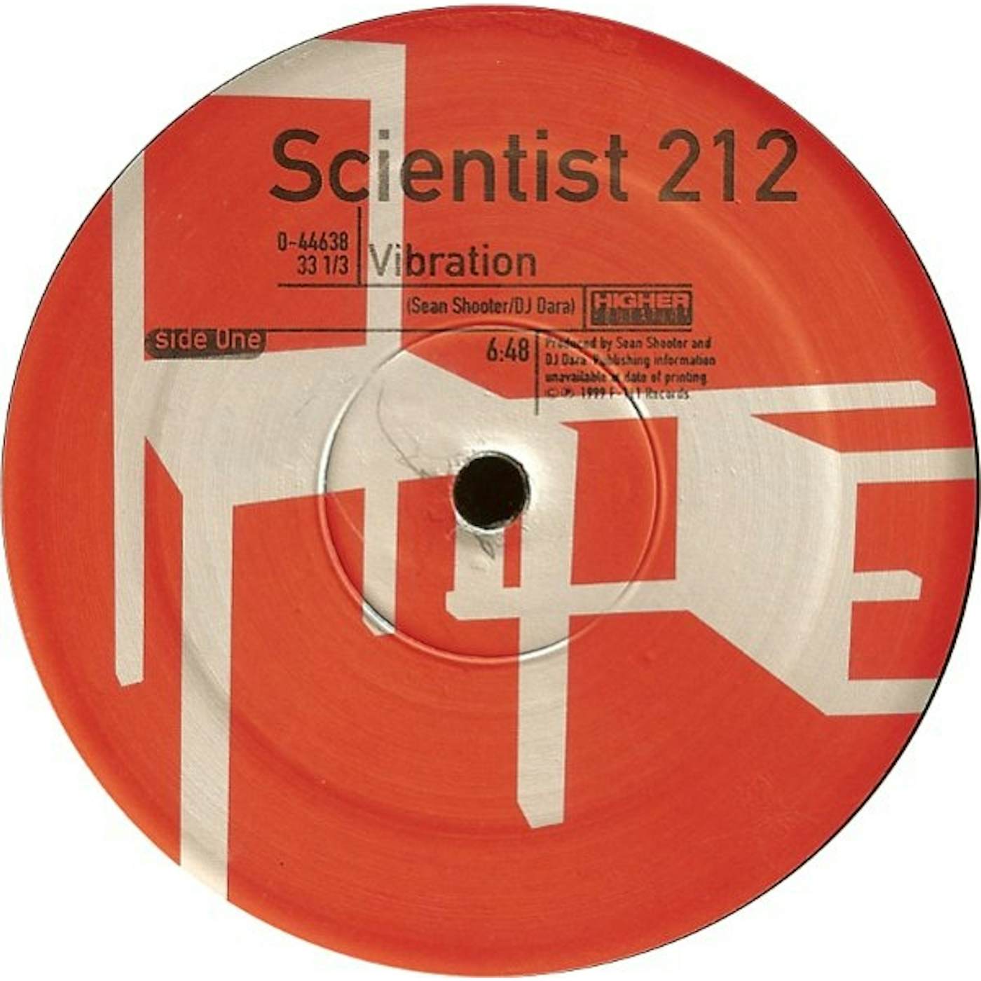 Scientist 212 VIBRATION Vinyl Record