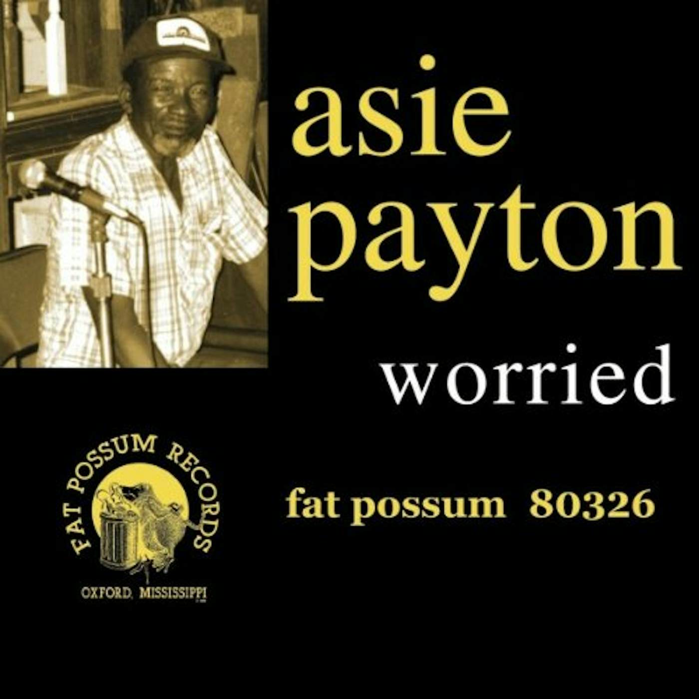 Asie Payton Worried Vinyl Record