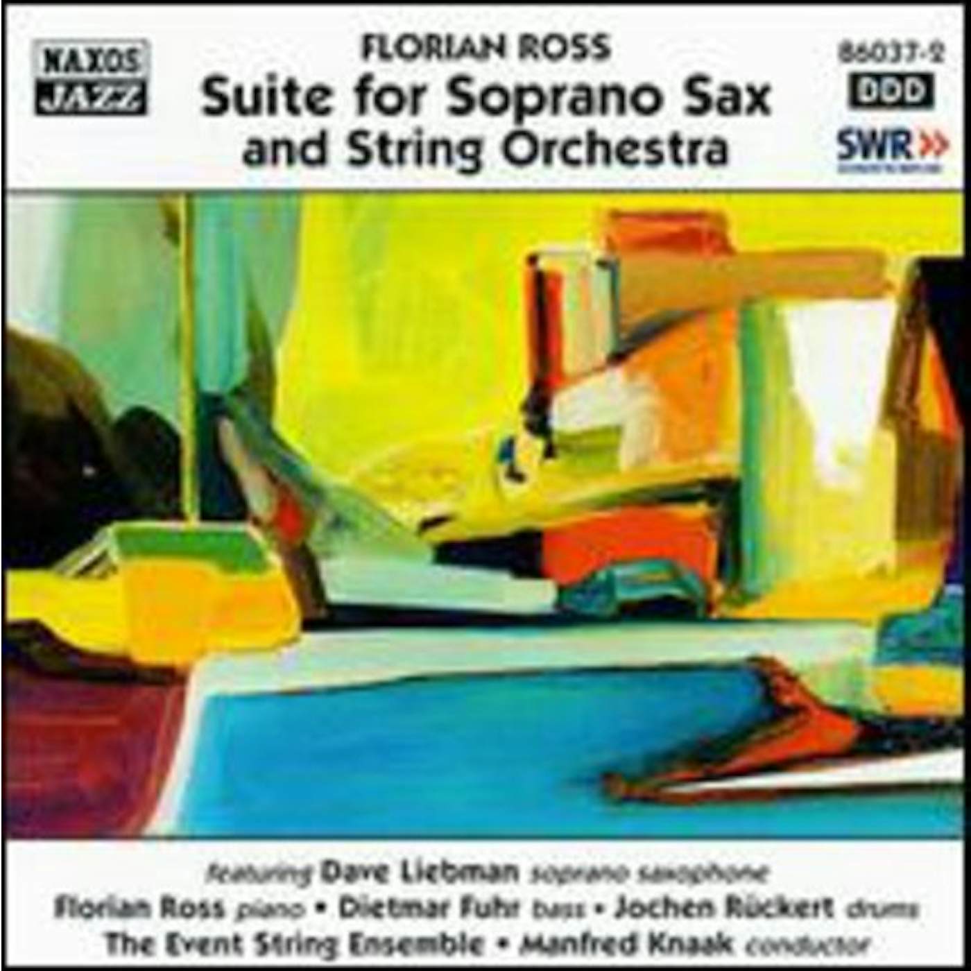 Florian Ross SUITE FOR SOPRANO SAX & STRING ORCHESTRA CD