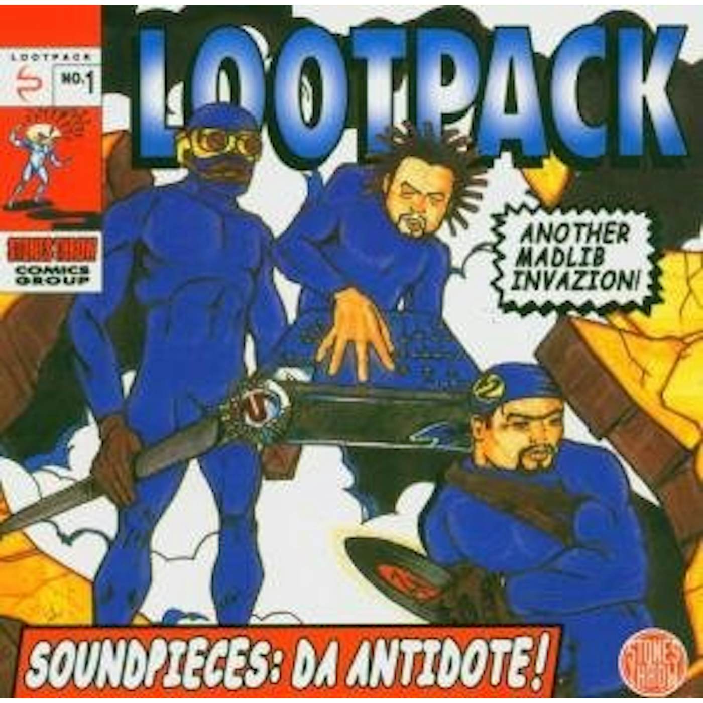 Lootpack SOUNDPIECIES: DA ANTIDOTE CD