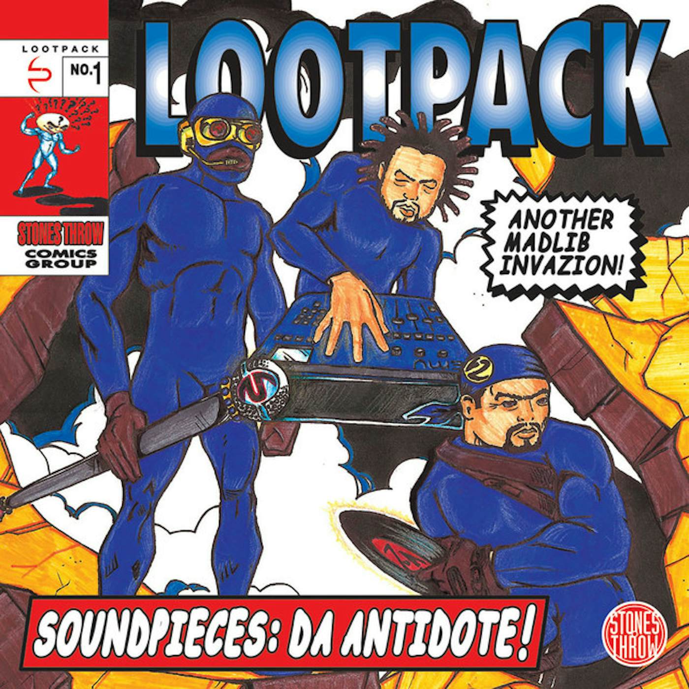 Lootpack Soundpieces: Da Antidote Vinyl Record