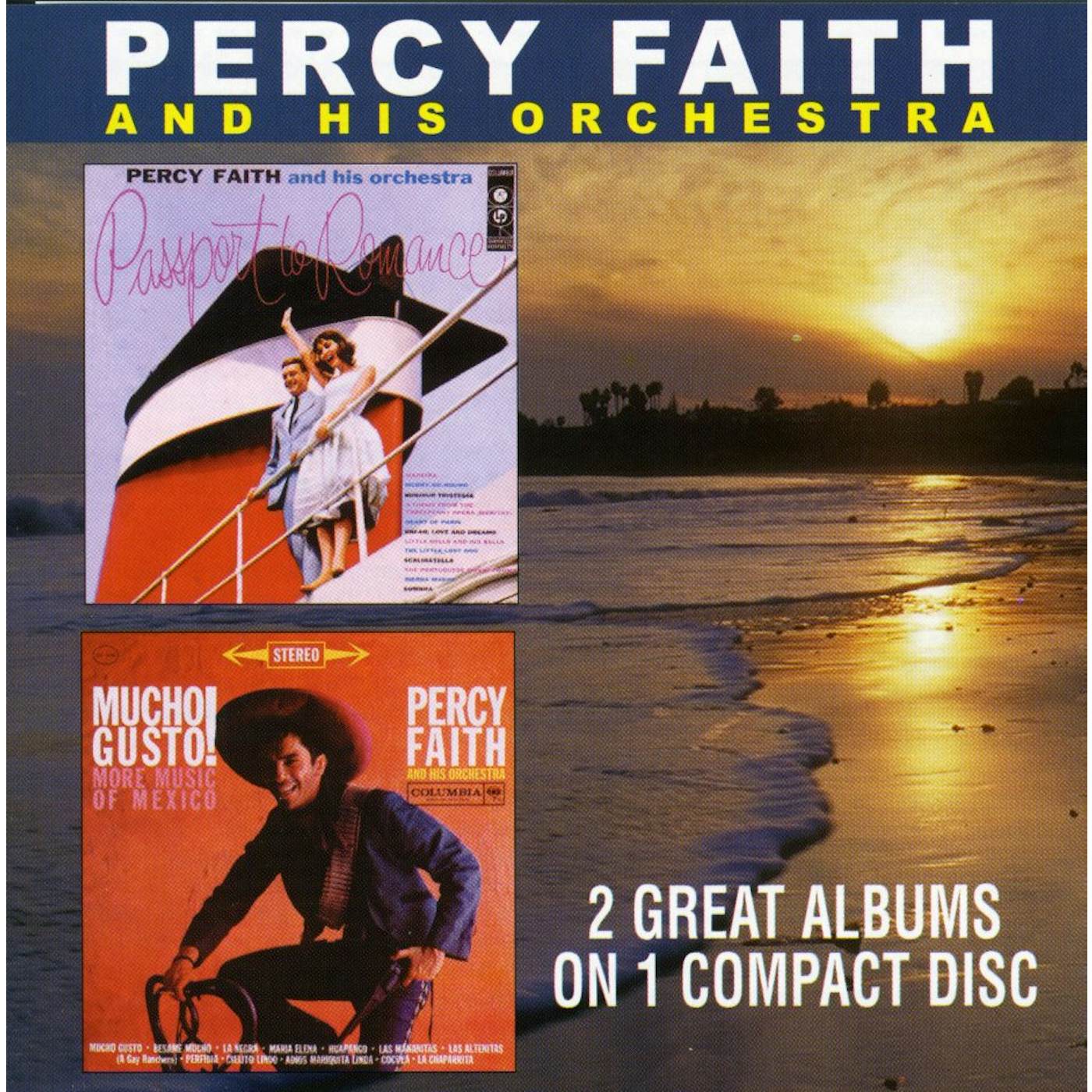Percy Faith PASSAGE TO ROMANCE / MUCHO GUSTO CD