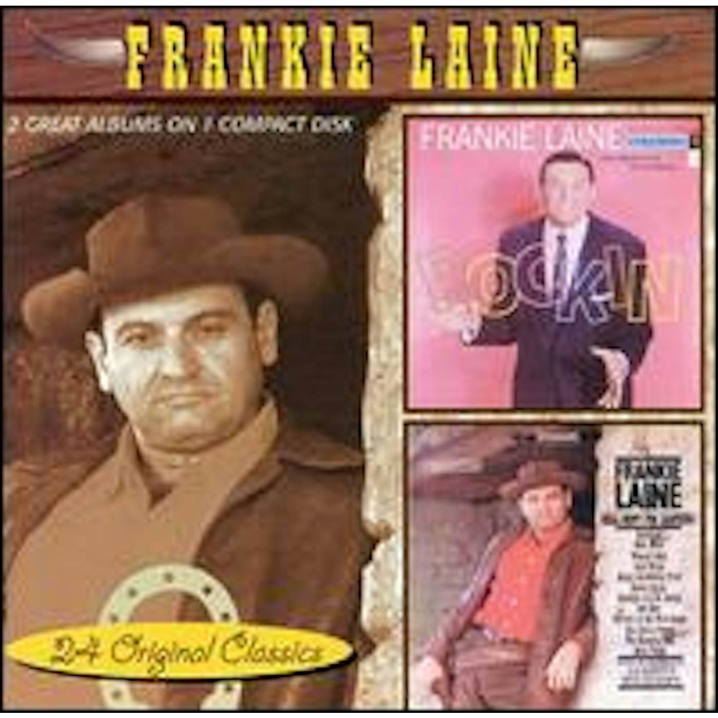 Frankie Laine ROCKIN / HELL BENT FOR LEATHER CD